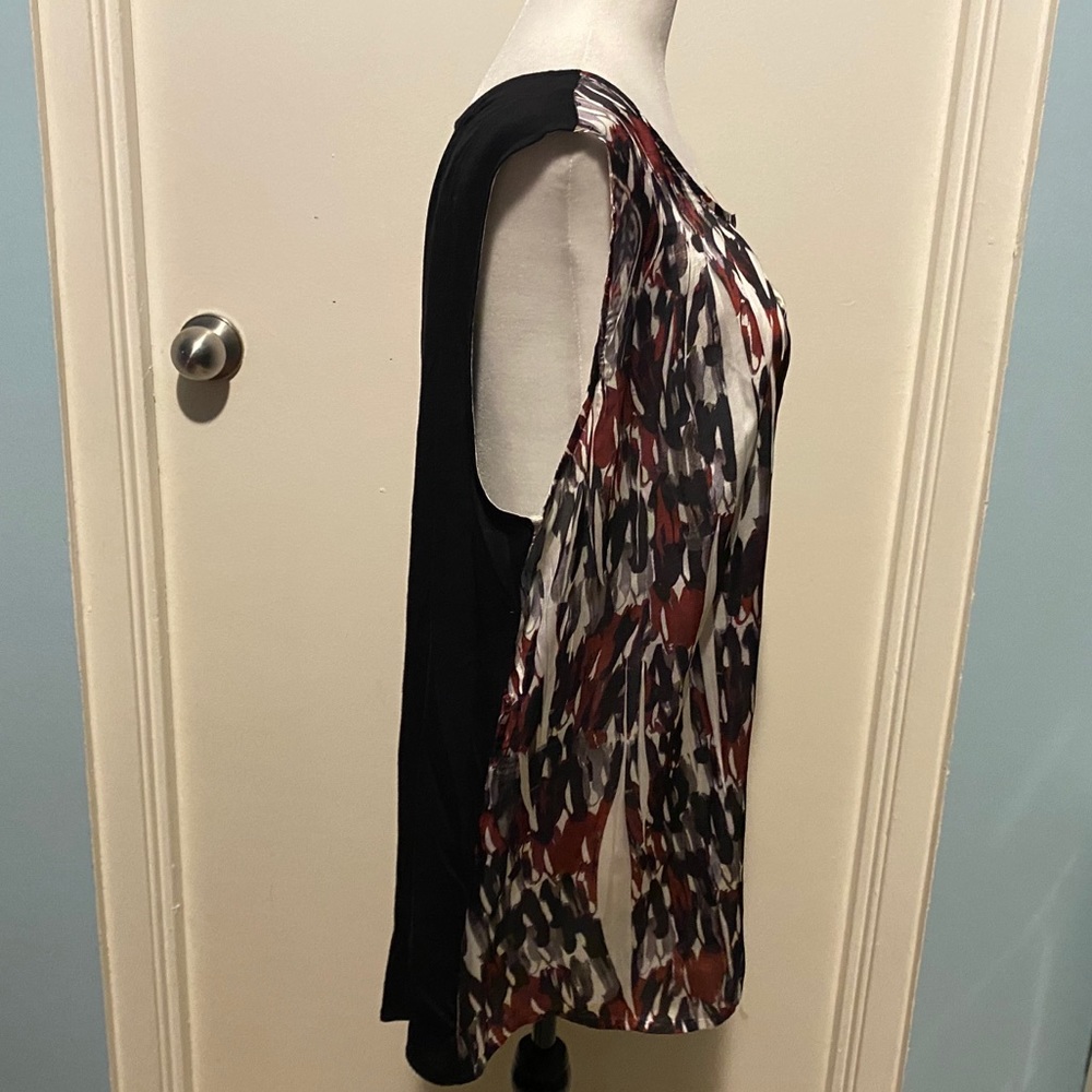 ADDITION ELLE SLEEVELESS PLEATED TOP - Picture 5 of 13